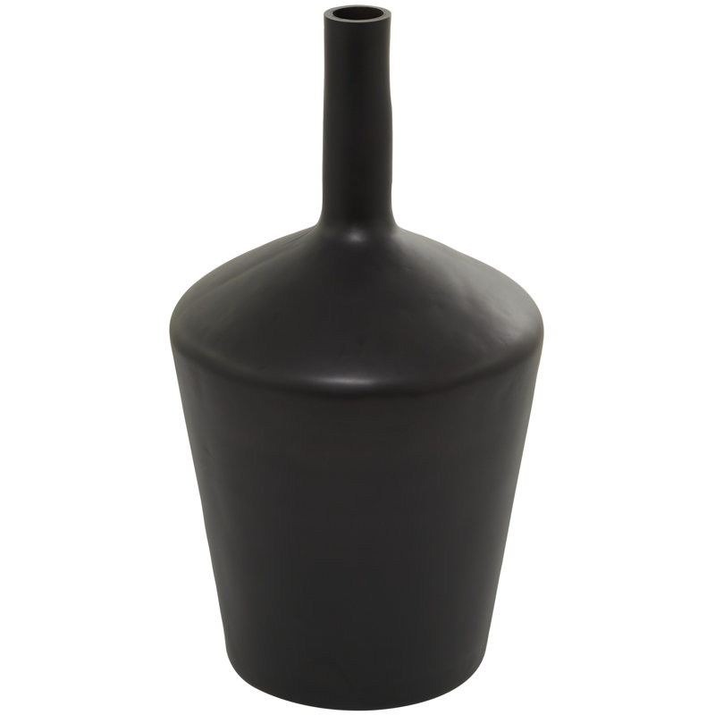 Vase décoratif en verre The Novogratz, Noir, noir, noir, noir