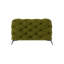 Chesterfield Armchair  with Silver Metal Legs-807815895