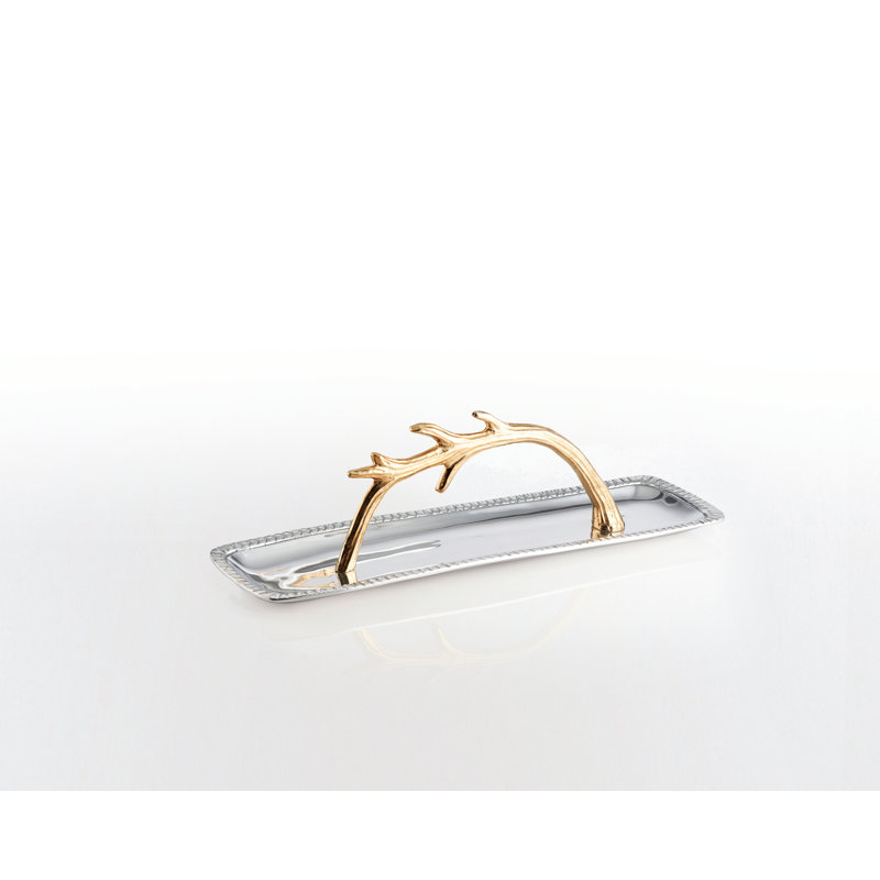 Plateau de coiffeuse staghorn