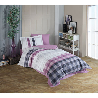 Ensemble de housse de couette 100% coton 3 pièces Thiokk