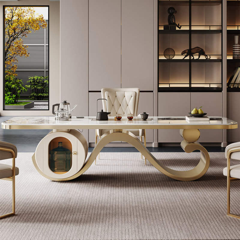 Table basse 86,61 po, H 29,53 po x l 86,61 po x P 31,5 po
