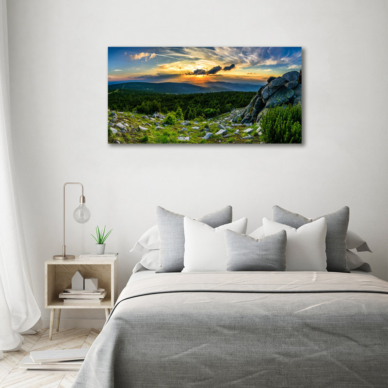 Mountain Panorama - Wrapped Canvas Print