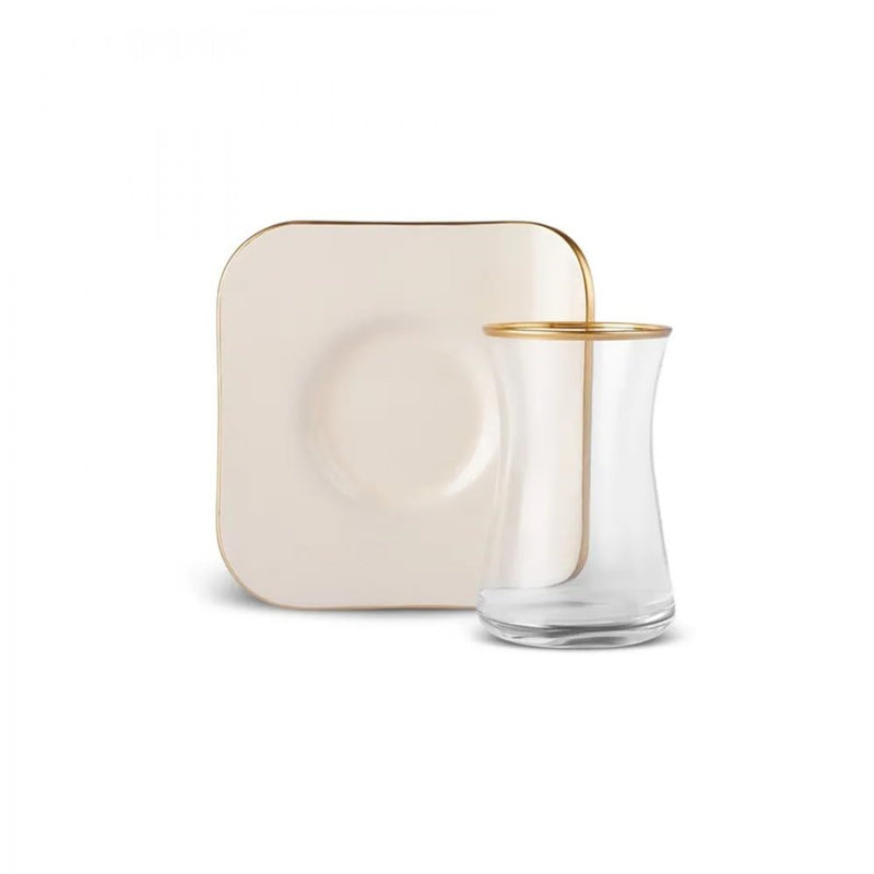 Ebern Designs 1ml Glass Teapot Set, Clear