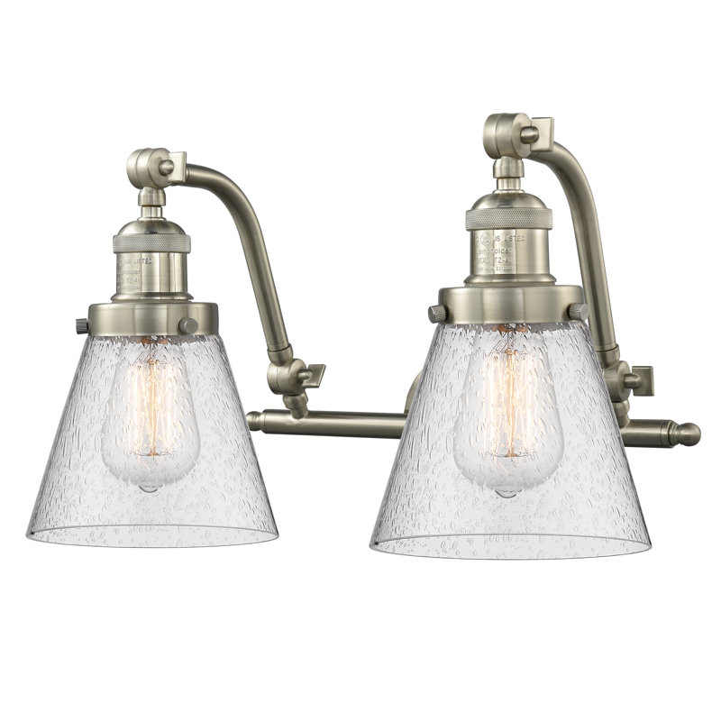 Kawamura 2 - Light Dimmable Vanity Light, Brushed Satin Nickel