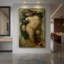 Putto d'après Raphaël - galerie tendue sur toile par Gustave Moreau-892110757