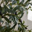 Olive artificielle 6 pi en pot blanc, plante d'intérieur artificielle réaliste pour le salon, le vestibule et le bureau-537900788