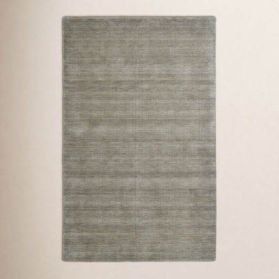 Kaden Warm Gray Hand-Woven Wool Rug