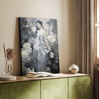 WOMEN Series DLXIV - Toile tendue avec châssis Premium - Prêt à être accroché