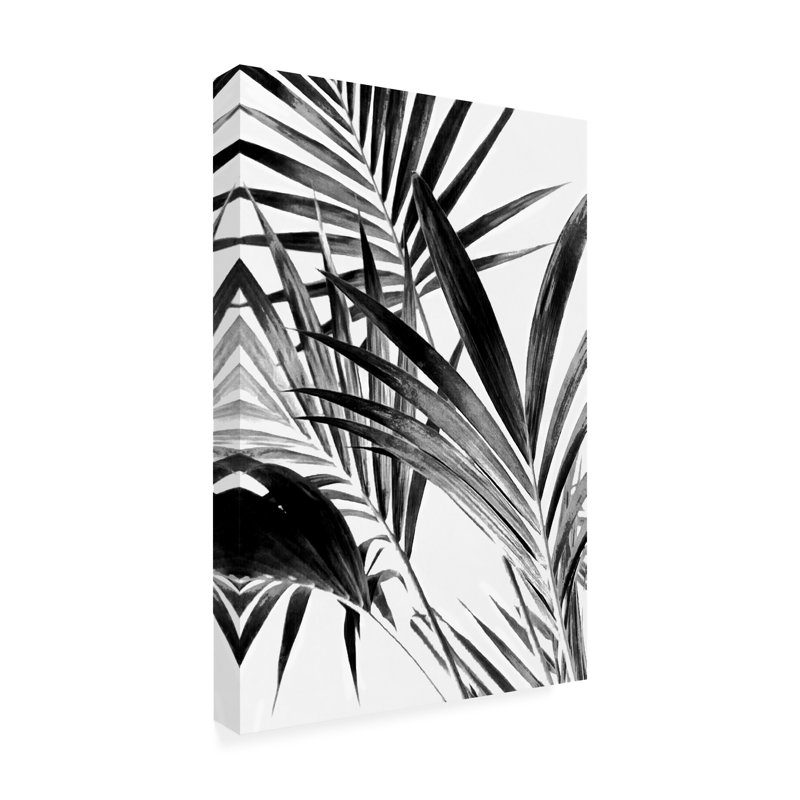Art sur toile, noir et blanc 02, H 16 po x l 24 po