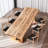 Solid wood rectangular dining table-947764457