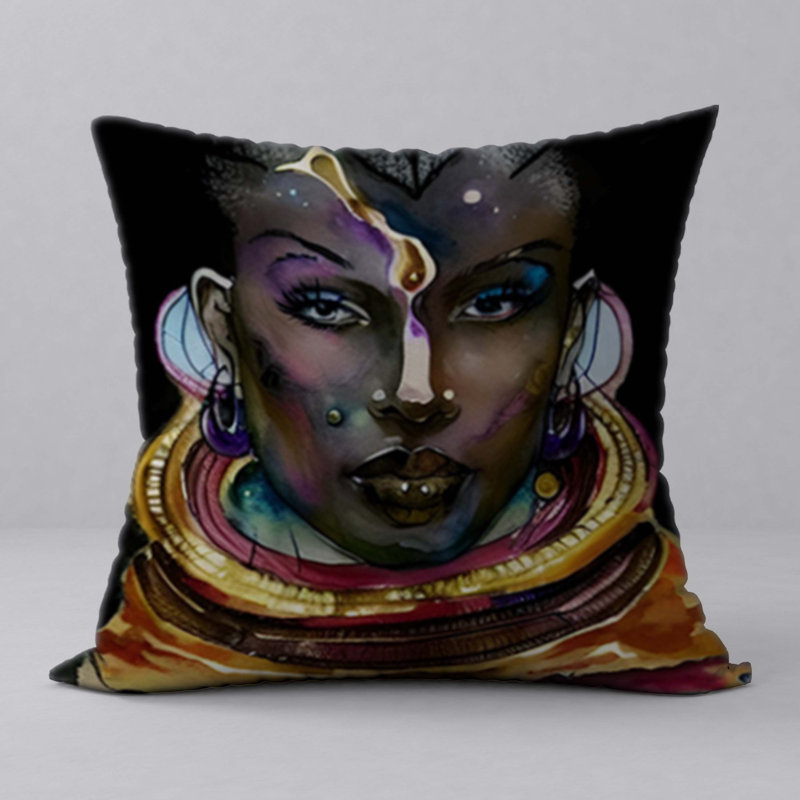 Reversible Throw Pillow