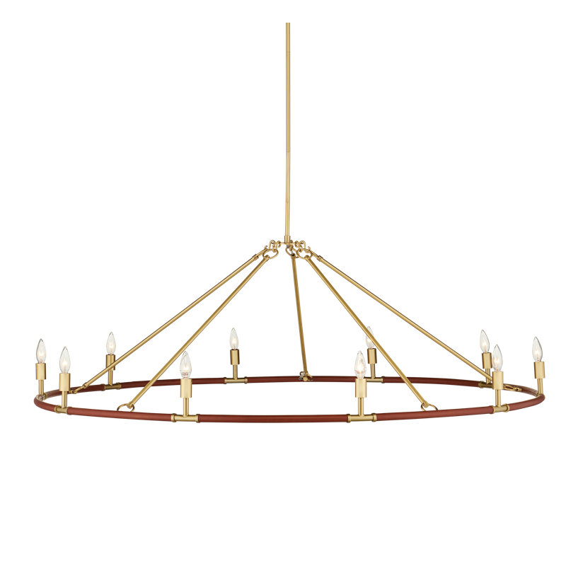 Ellerston Medium Chandelier, 24" H x 63" W x 63" D