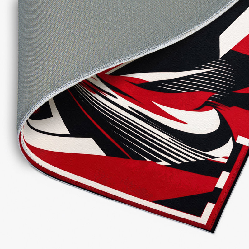 Tapis intérieur et extérieur Ruby Reflection, Rectangle 9 pi x 12 pi