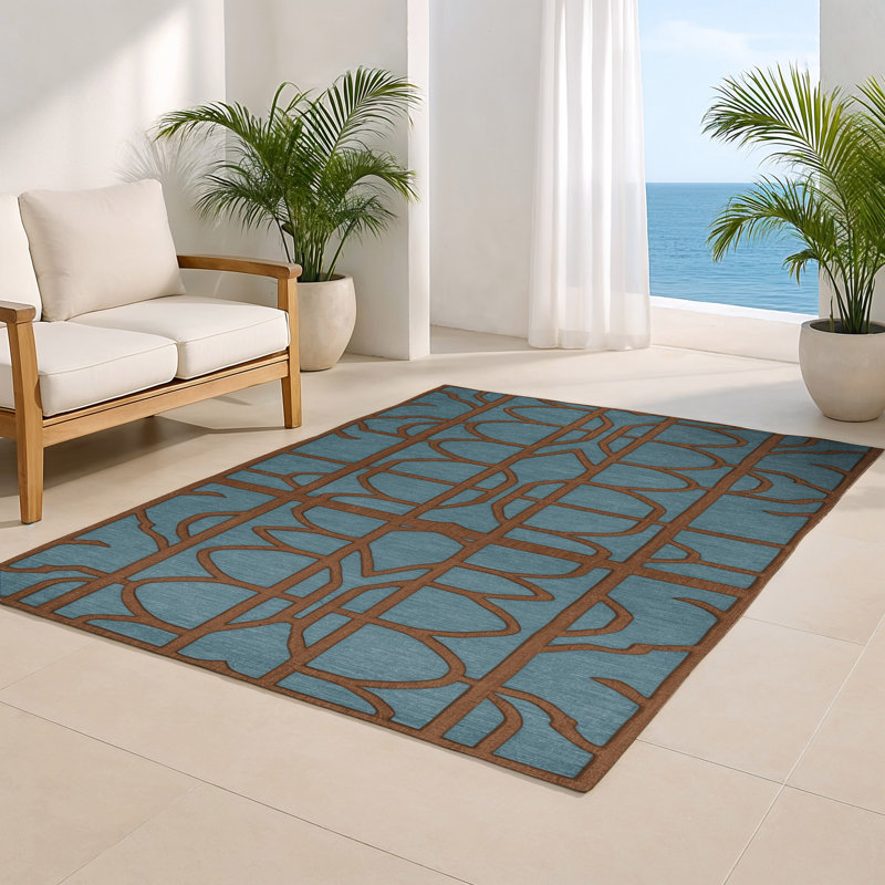 Tapis vert intérieur et extérieur Trellis, Rectangulaire 2 pi x 3 pi
