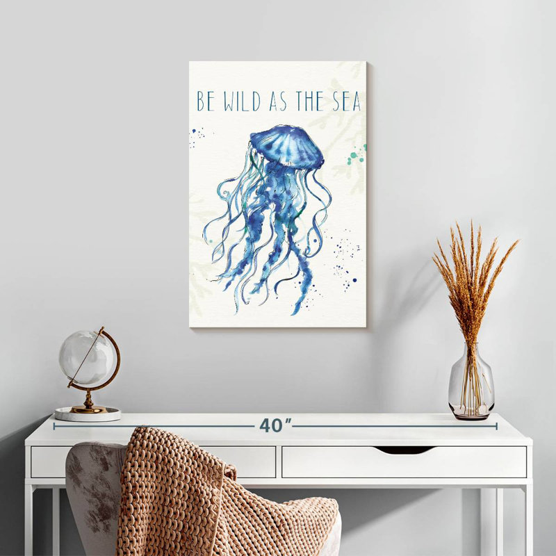Tergel Deep Sea VI, 24" H x 16" W