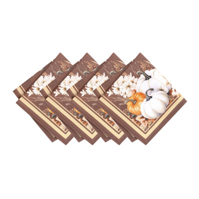 Chaskel Wheatland Harvest Fall Napkins, 17"x17"