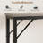 Geron 39.3" Console Table with Power Outlets, Compact Sofa Table with Storage-2093664686