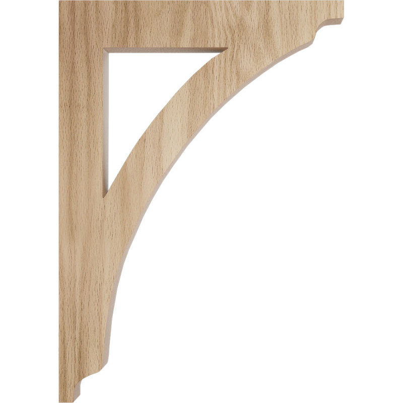 Support Thorton, Chêne rouge, H 12 po x l 1,75 po x P 8,5 po