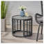 Table d'appoint ronde d'extérieur 18,25 po Tatiana