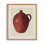 Economy Redware Jug Painting by Edward White