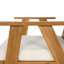 Ensemble de 2 chaises de salle à manger d'extérieur