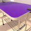 Table de toilettage pliante pour chien 36 po avec cadre en acier inoxydable et support réglable-118534773