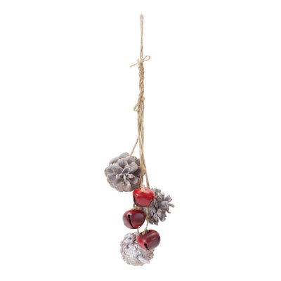 Gulmehak 15'' Metal Plants & Flowers Holiday Shaped Ornament