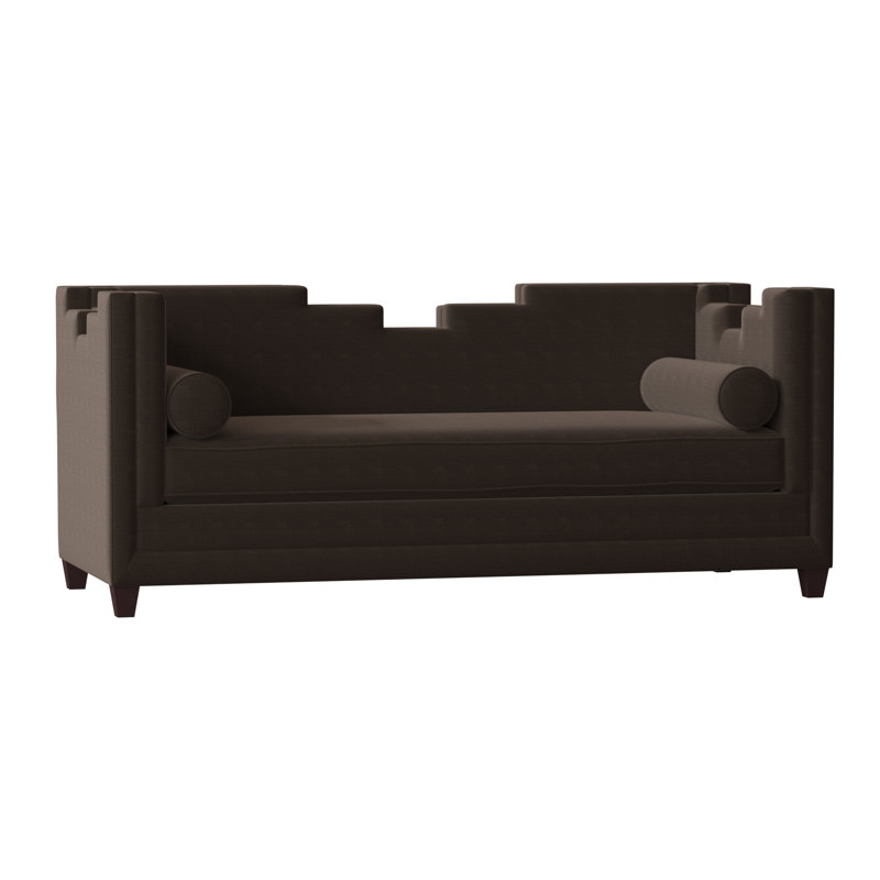 Bella 83'' Upholstered Sofa, Metrolinen Graphite