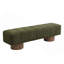Banc rembourré Boucle, sans assemblage