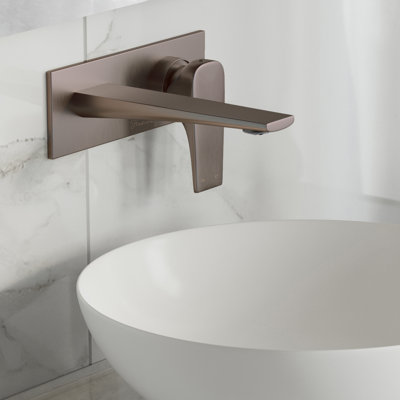 Monaco Single-Handle, Wall-Mount, Bathroom Faucet