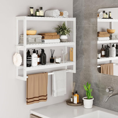 Bamboo Wall Under Sink Cabinet