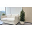 Artificial Cedar Trees 2 Set, Fake Evergreen Topiary Tree, Outdoor Potted Fake Cypress Plant for Front Porch Garden Home Living Room Decor-1929135448