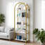 180cm H x 60cm W Metal Bookcase-601323825