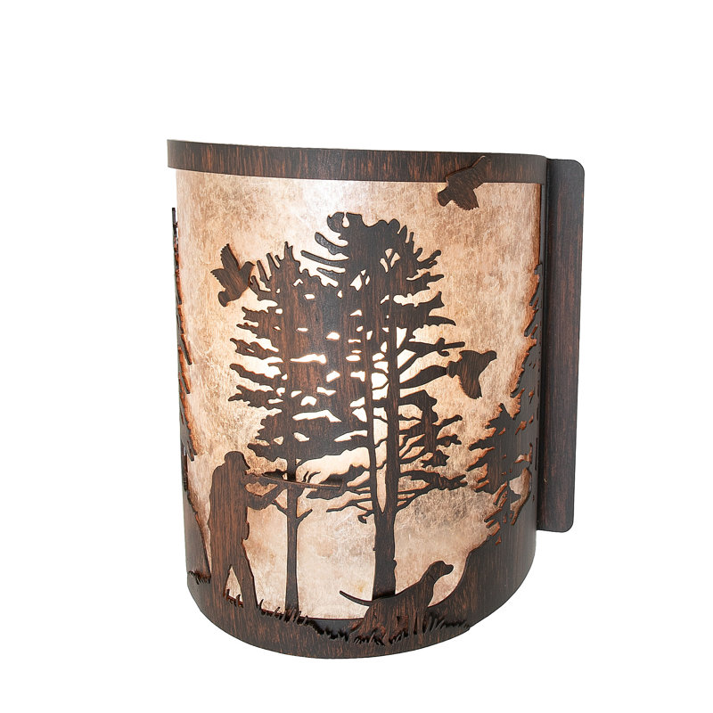 1 - Light Flush Mounted Sconce
