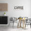 «Coffee Typographie Vintage Sign» par Jennifer Pugh, reproduction d'art textuel-604030452-617165712