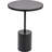 Wolak Marble and Metal Cylinder Base Side Table