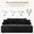 Boneless 81" Sleeper Sofa-1638198159