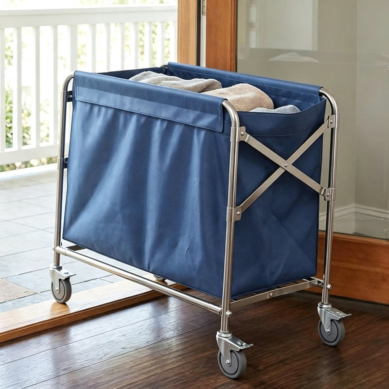 Fabric Laundry Cart