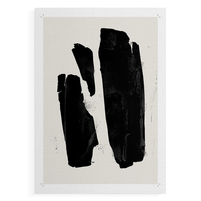 Impression triple bloc II - impression sur toile seulement - non encadrée, H 12 po x l 8 po