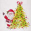 Sapin de Noël en céramique 14 oz