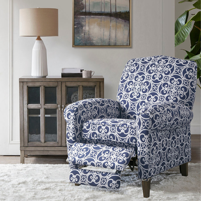 Fauteuil inclinable Kirby, Bleu