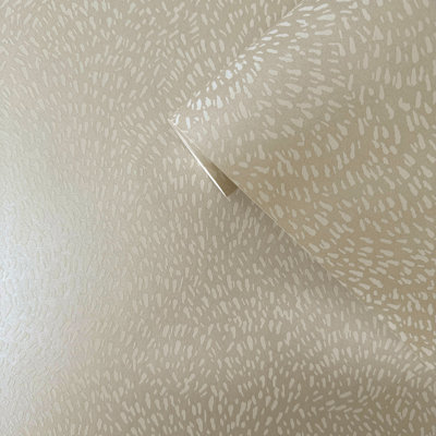 Zen Abstract Paper Metallic Wallpaper Roll