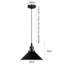 Aahil 1 - Light Black Single Pendant