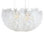 Lustre unique en verre Dahlia