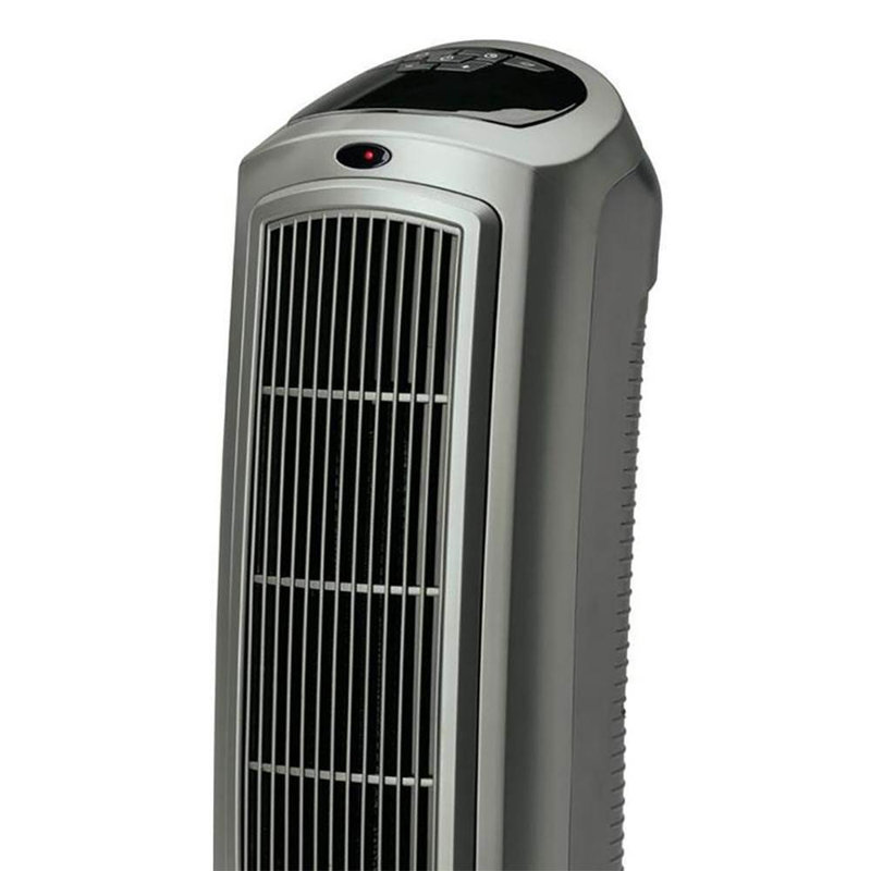 Lasko 1500 Watt 11000 BTU Electric Tower Space Heater with Adjustable Thermostat and with Digital Display