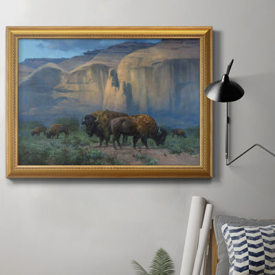 The Classic West - Peinture sur toile encadrée