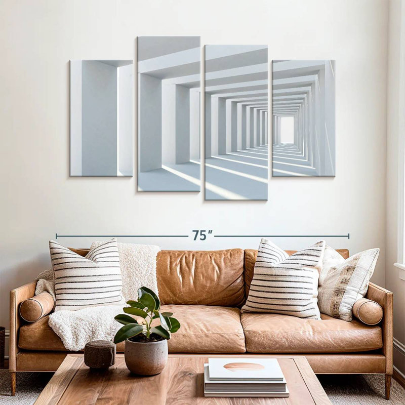 Cube Lilie, 42" H x 68" W