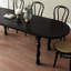 Table ovale classique en bois de frêne noir classique-1568633441