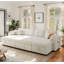 Canapé-lit moderne en U avec rangement et ports USB-1310050018
