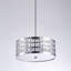 Luminaire suspendu chromé Hermoza